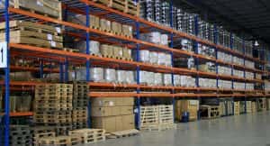 Racking for warehouse storage