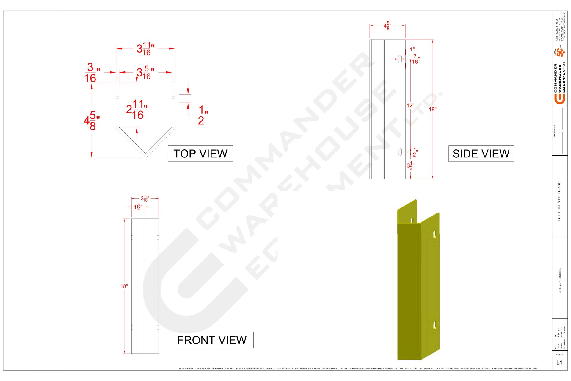 Pallet racking upright protector