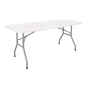 folding table, white