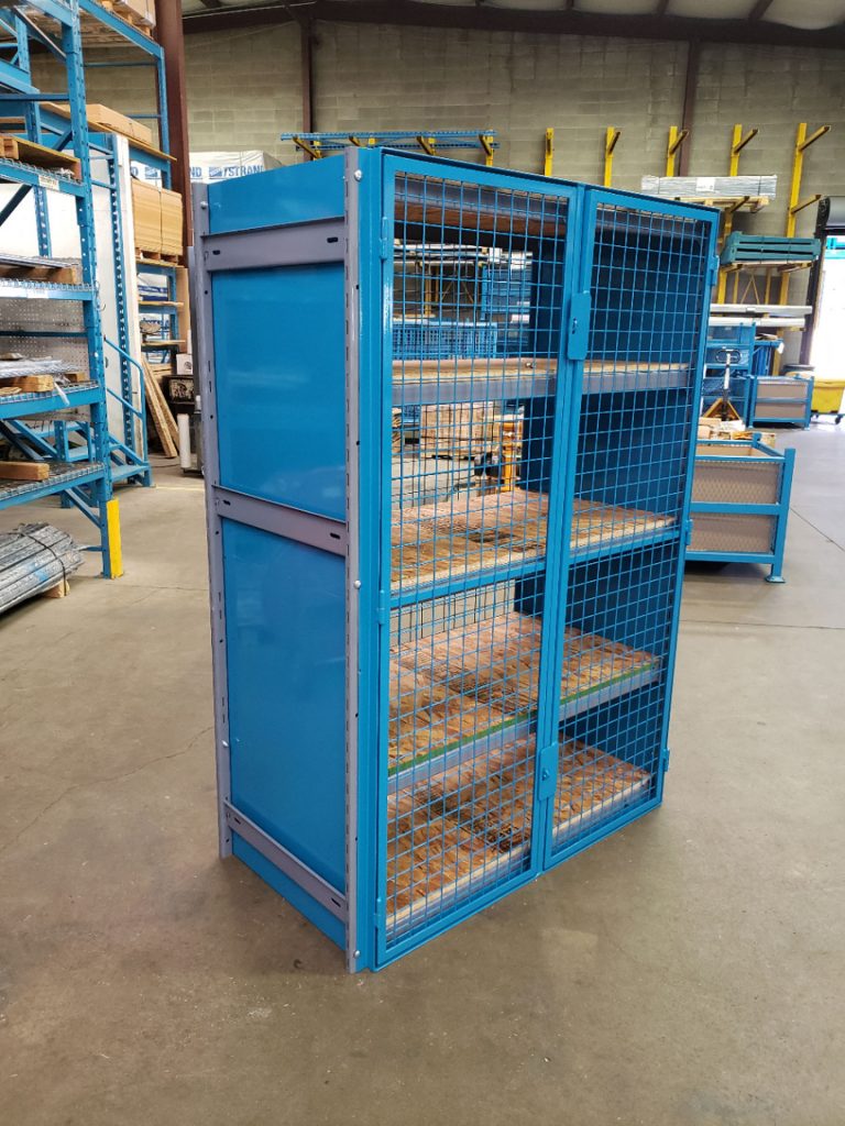 Locking Storage Shop EZRect Security Shelving