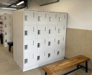 Custom 4 tier lockers