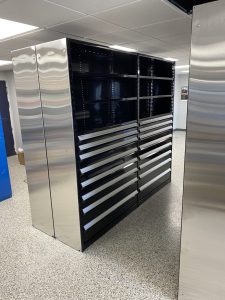 Rousseau cabinets in industrial/ commercial setting