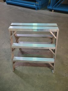 clearance sawhorse front view