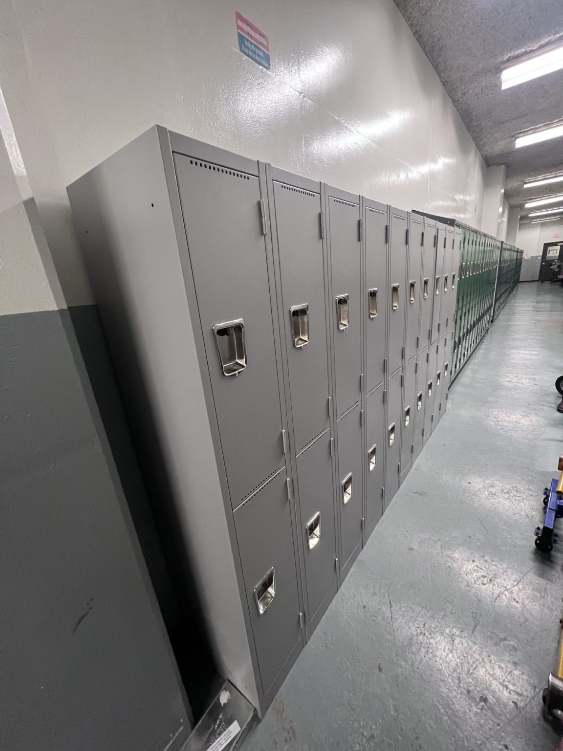 Multiple Level Lockers Double Tiered Locker - Steel Lockers in Canada