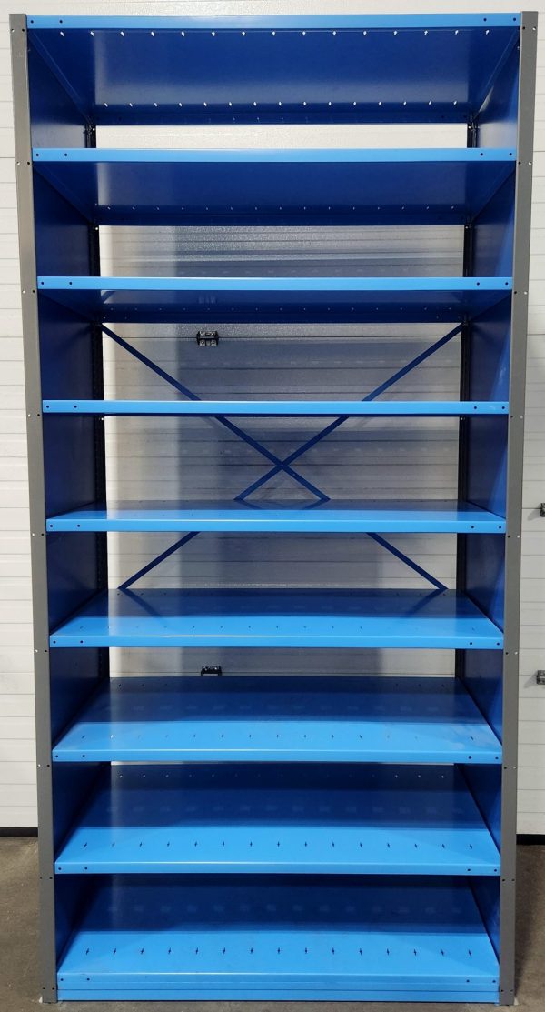 Clearance Rousseau Spider Shelving Unit9 Shelves Commander Warehouse