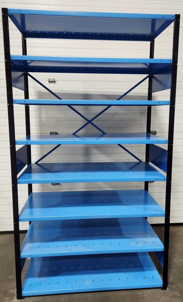 Clearance Rousseau Spider Shelving Unit8 Shelves Commander Warehouse