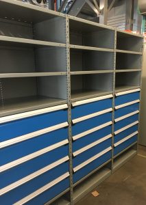 Rousseau cabinets in industrial/commercial setting