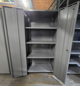 Clearance new metalware shelving unit - closed - 5 shelf