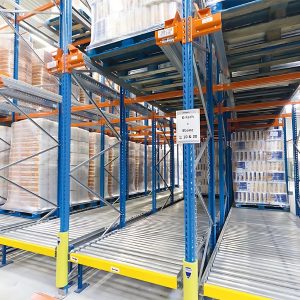 Benefits of Gravity Flow Roller Racks