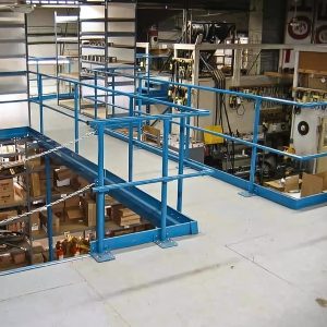 Enhancing Safety with Mezzanine Handrails and Gates