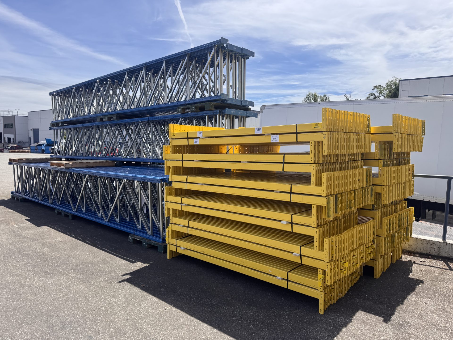 used pallet racking
