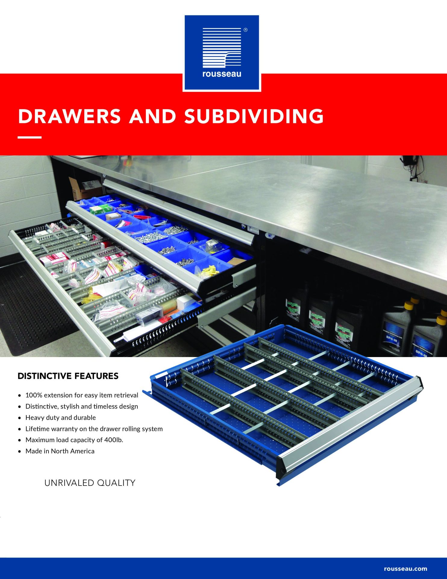 Drawers and Subdividing cover page