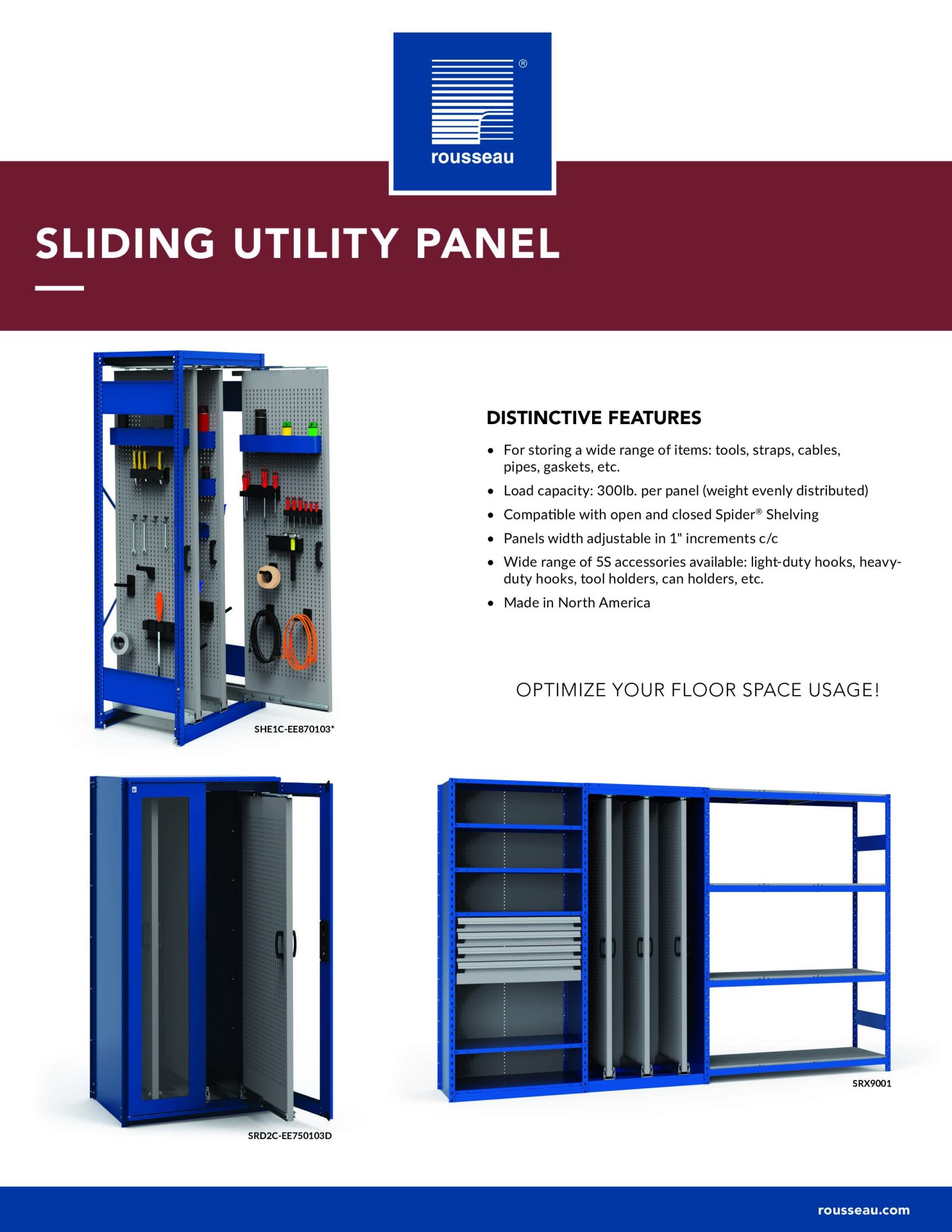 Sliding Utility Panel cover page