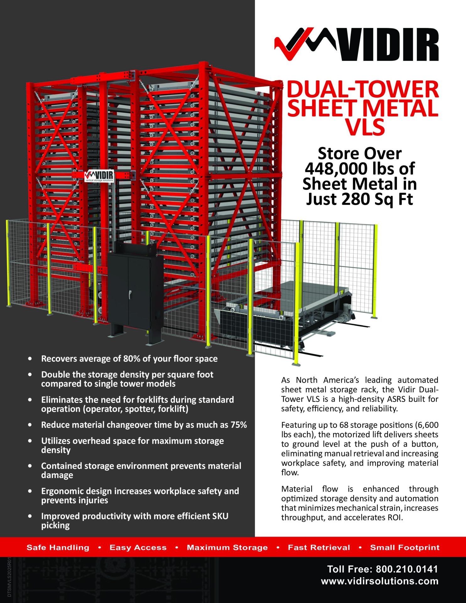 Vidir DTVLS Sheet Metal Brochure Cover