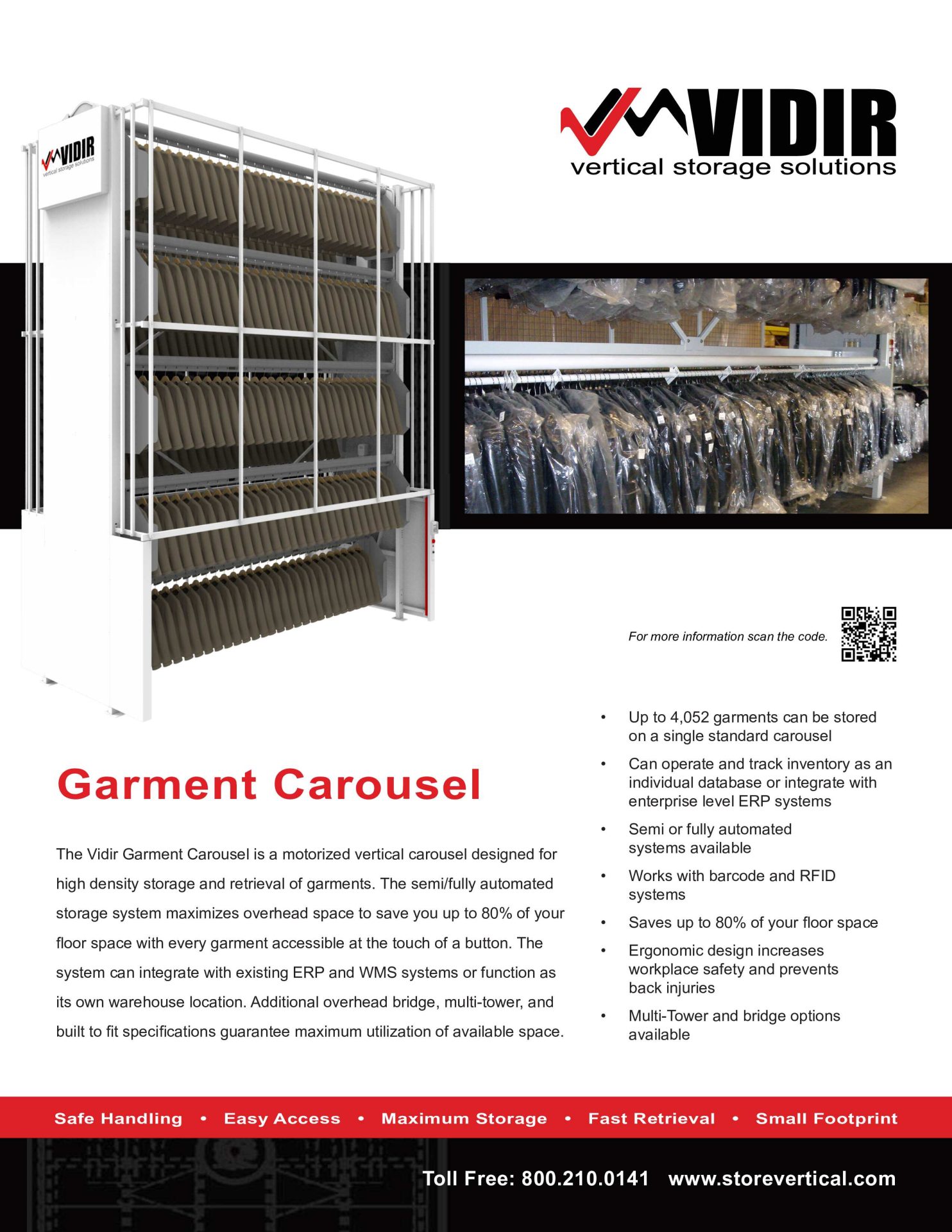 Vidir Garment Carousel Brochure Cover