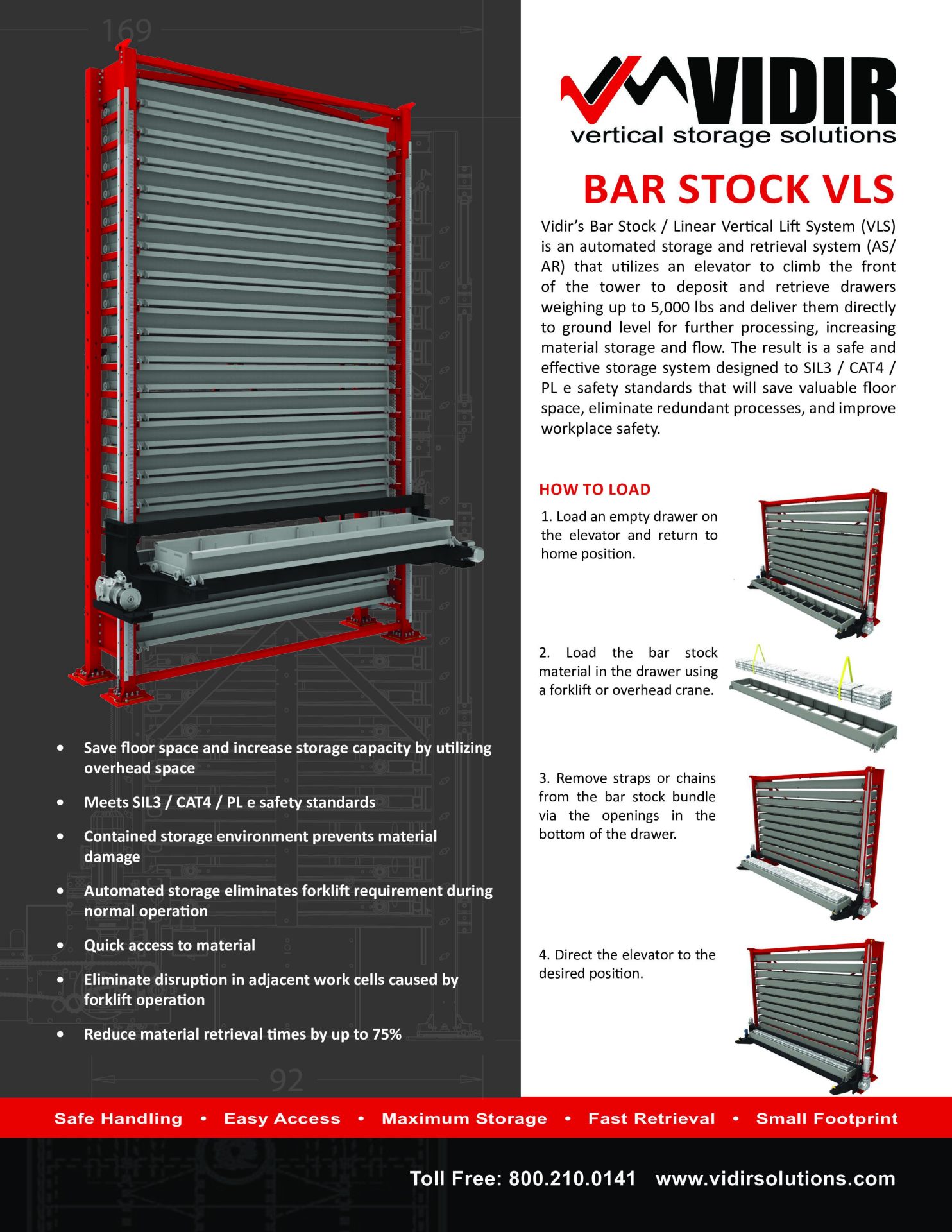 Vidir VLS Bar Stock Brochure Cover